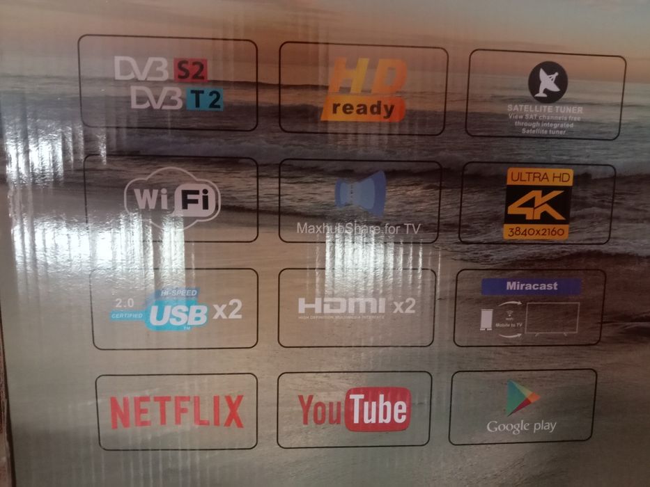 Телевизор Самсунг смарт тв новая в упаковке