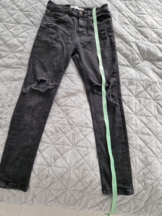 Blugi negri baieti- Bershka