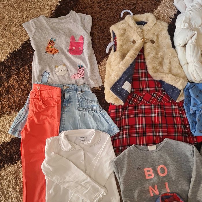 Lot 22 buc haine fete 98 3 ani haine alese, putin purtate