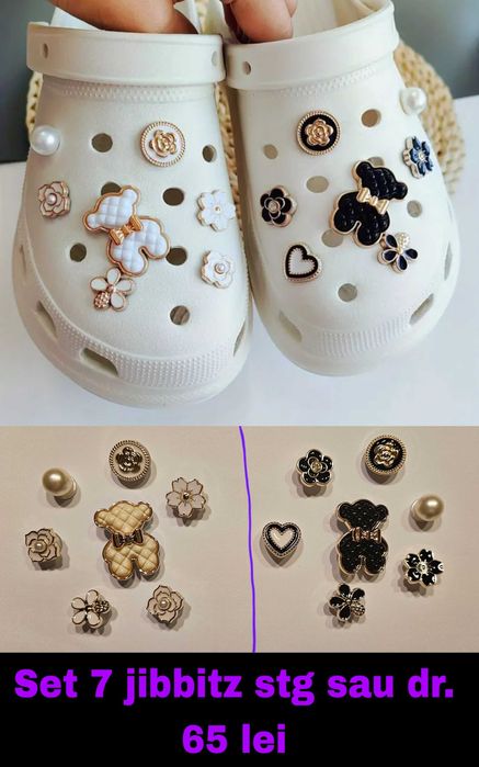 Set jibbitz pins pt Crocsi