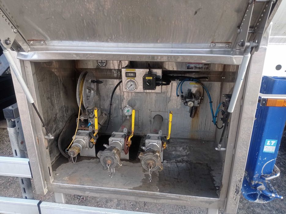 Газовоз, полуприцеп цистерна