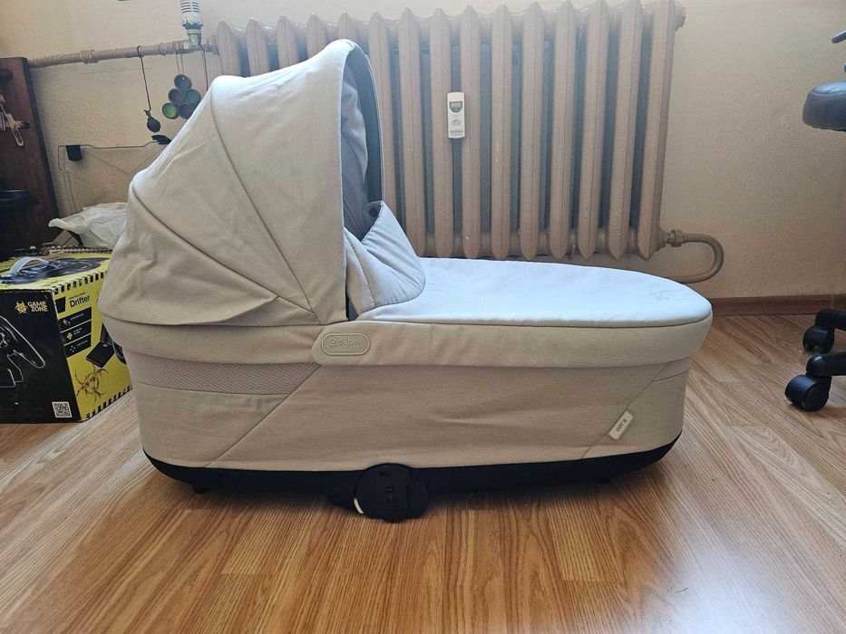 кош за новородено Cybex Cot S Lux grey