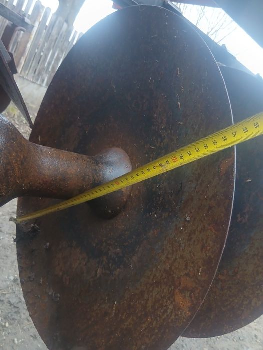 Disc greu x /  9 talere / 3.8 metri lățime