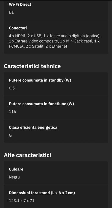 Televizor LED Smart SONY BRAVIA KD-55XH9096, Ultra HD 4K, 139cm