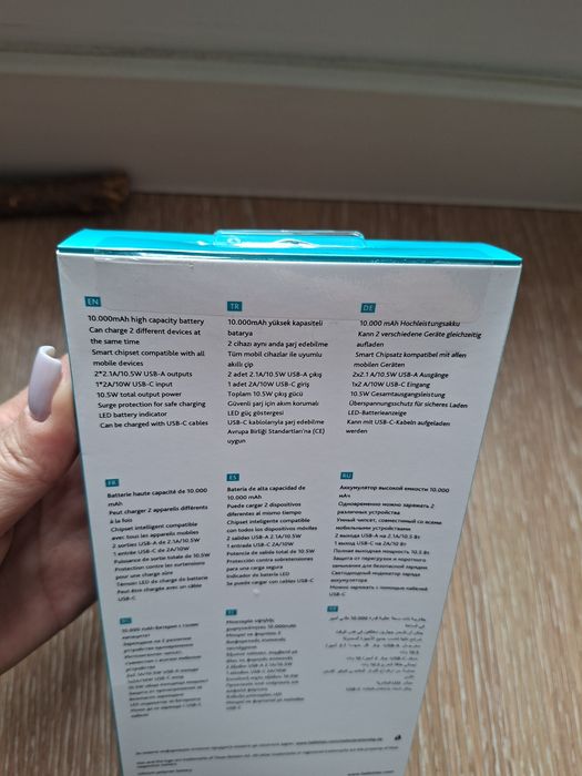 Външна батерия TTEC  Apower 10000mAh