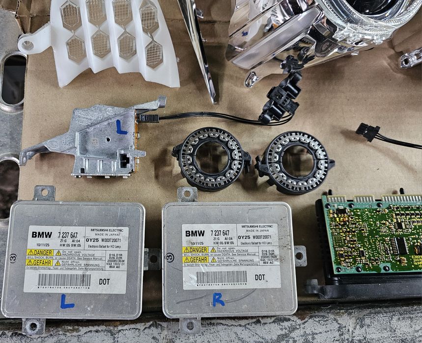 Бмв ф10 f10 f11 ф11 фарове на части ксенон xenon bmw 520d 530 535d