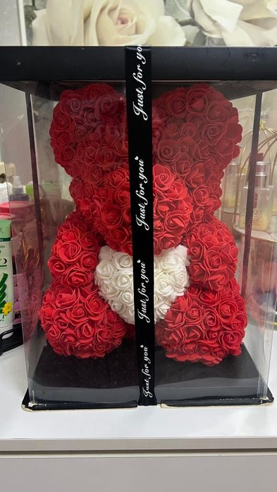 Букет в форме мишки