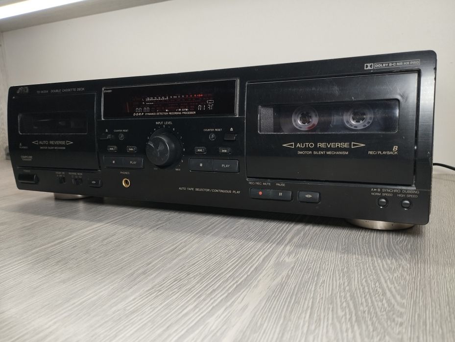JVC TD-W254 audio magnitola, yaxshi holatda
