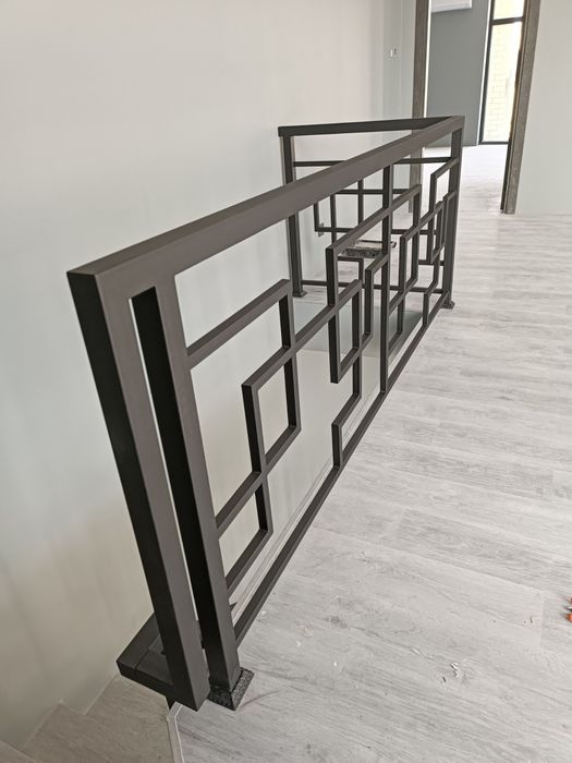 Перила в стиле хайтек. Премиум класс