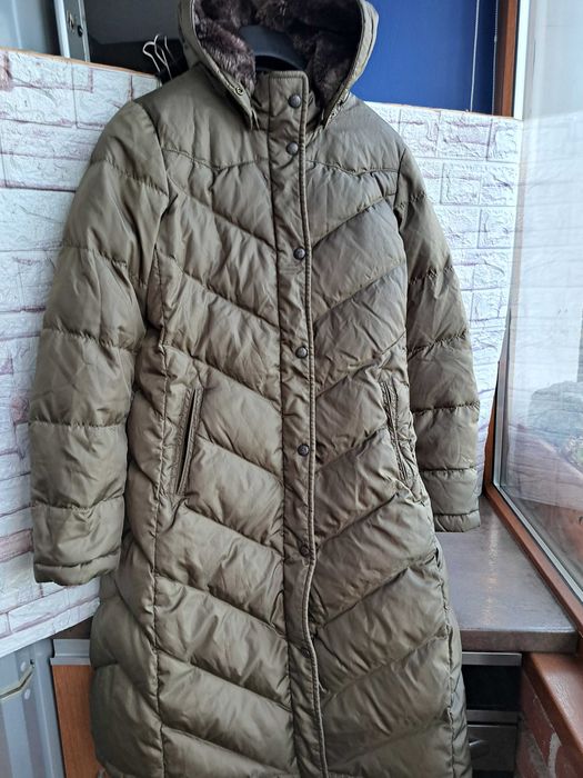 дамско яке,зимно,дълго пухено,шуба гъши пух,Polo,