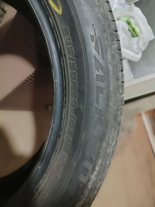 Продам шины размер 245/50r20 4шт
