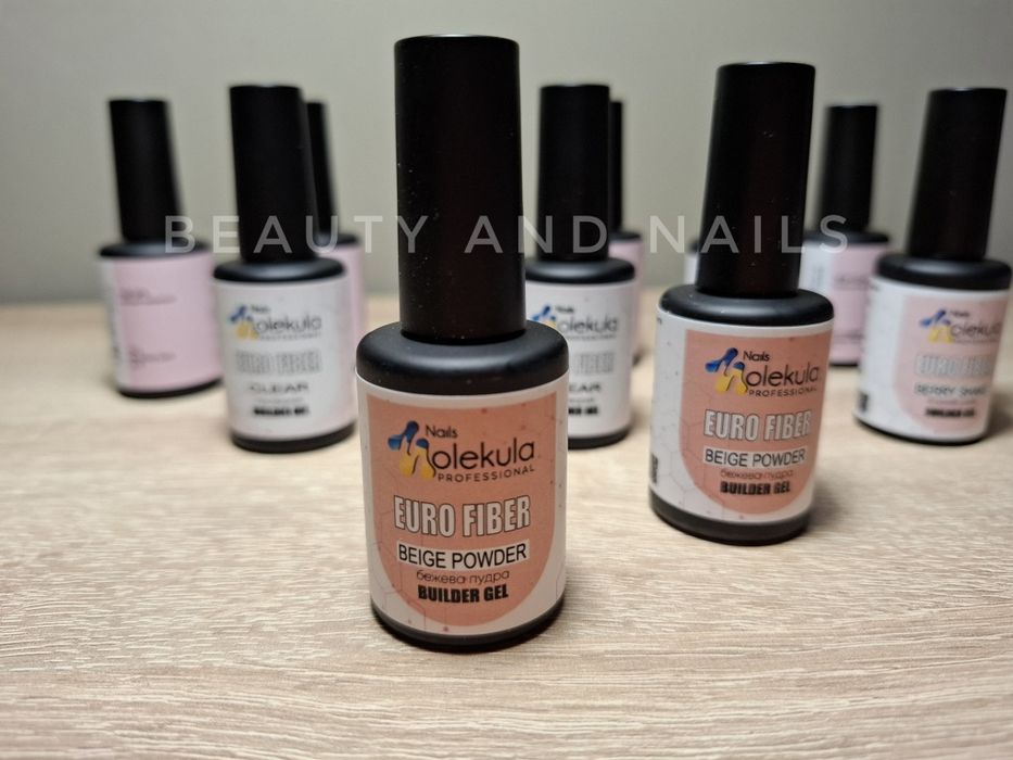 Моделиращ фибро гел в бутилка "Nails Molekula "- Украйна