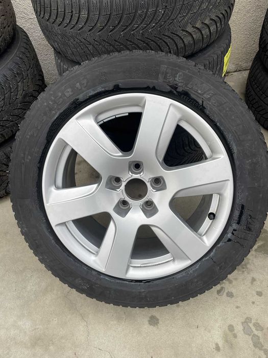 Jante Audi A 4 5 6 Cauciucuri Iarna 225 55 R 17 Michelin