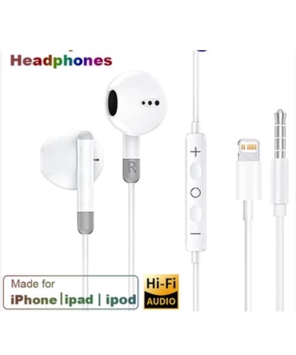 Pachet Complet Accesorii Incarcator Cablu Casti Compatibile Iphone