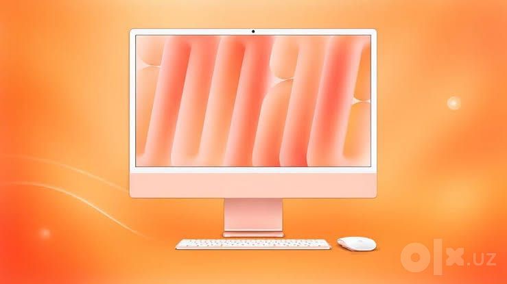 как новый iMac 24 m4/ 16Gb / 256Gb Orange