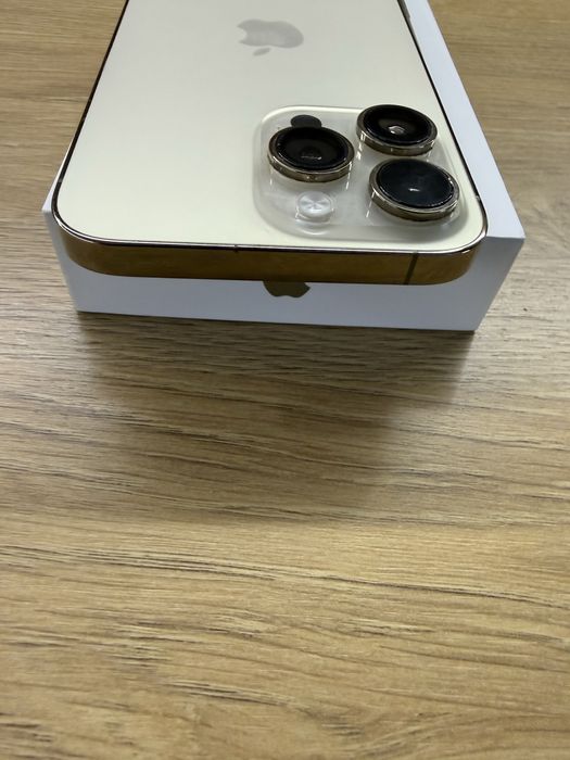 iPhone 14 Pro Max Gold 128GB-Перфектен 100% батерия