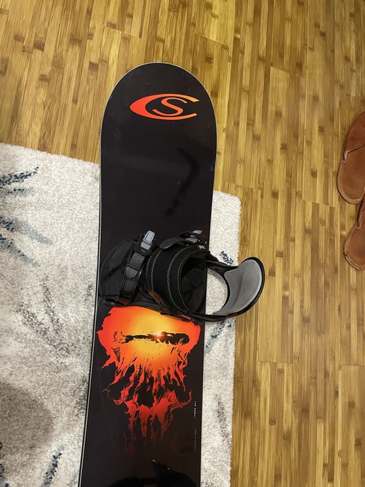 Placa Smowboard  148 cm cu legaturi Nidus