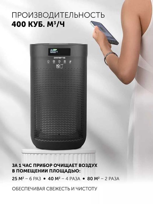 Очиститель воздуха Polaris PPA 4050 WI-FI IQ Home