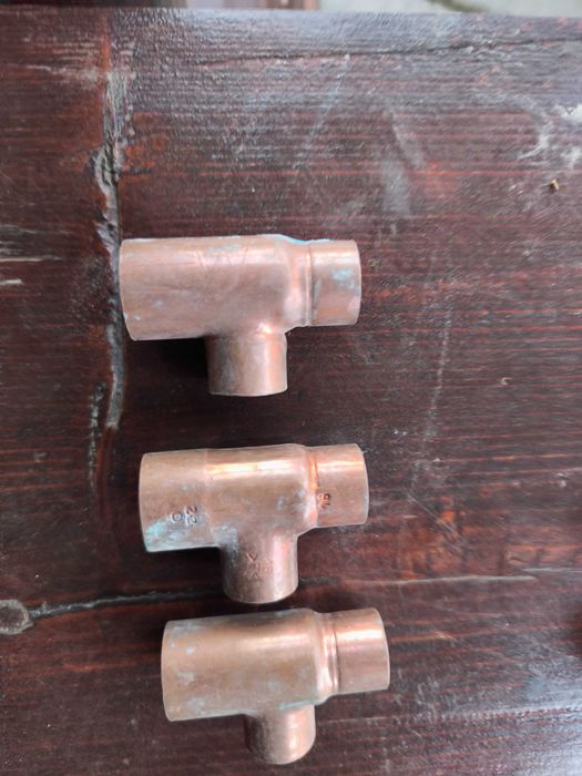 Fitinguri și coturi din cupru