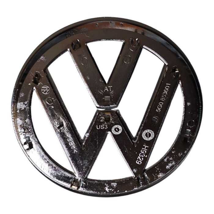 135мм Предна емблема Фолксваген Пасат 7 Голф VW 2011-19г OEM 5G0853601