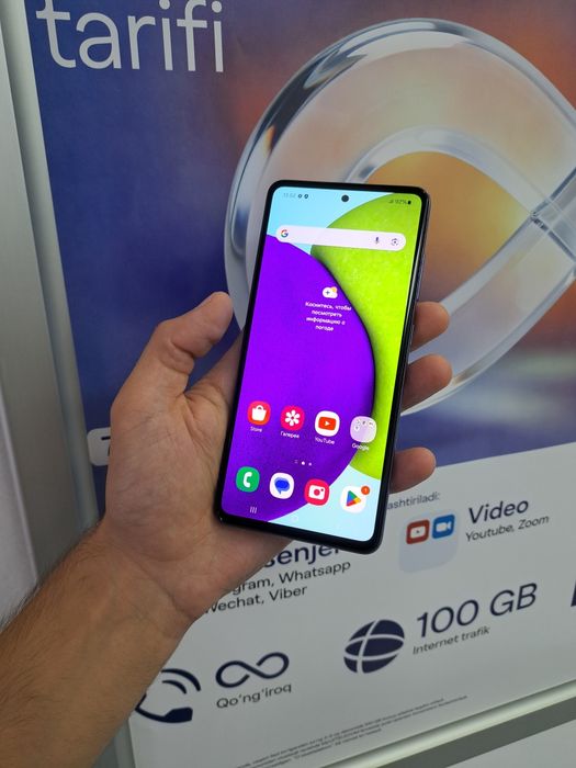 Samsung Galaxy A52 память 8/128gb родной хама жои