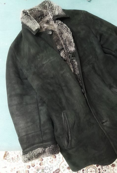 Дубленка  мужская в очень хорошем состоянии  48