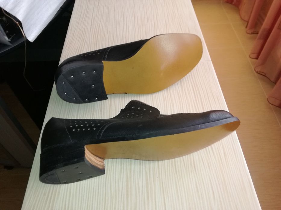 Pantofi piele Clujana militari noi