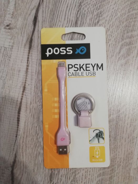 Cablu USB  cu Breloc