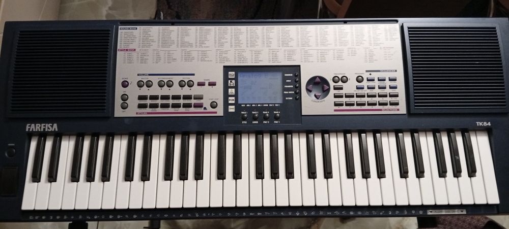 Orgă farfisa tk84