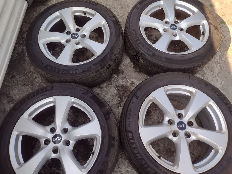 Перфектни Borbet 19-5x130 ET53 8.5j. Audi Q7 4L
