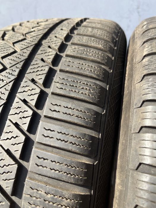 2 бр. зимни гуми 235/45/18 Continental 6 mm DOT 3518
