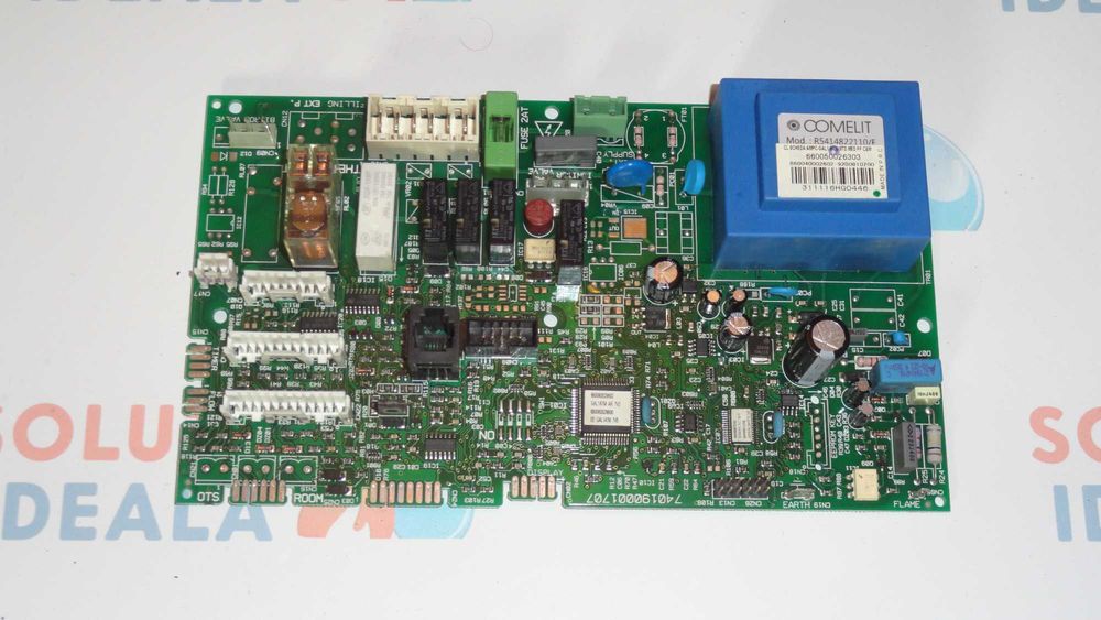 Placa electronica pentru centrala termica Ariston Clas cu sonda de presiune sau display cu aripioare sau fara aripioare