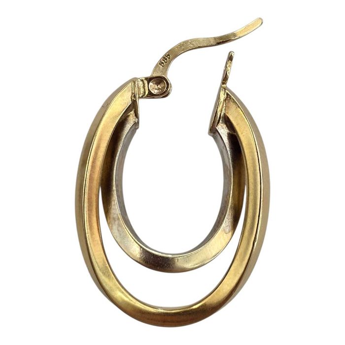 (AG35) Cercei aur 14K   2.60gr  B35867  - Garantie 2 ani !