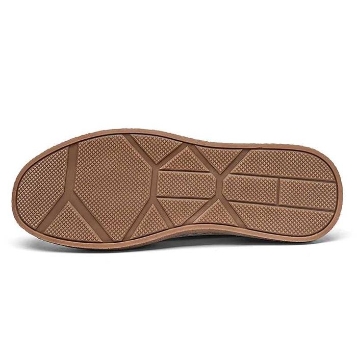 Мъжки бели спортни обувки от естествена кожа № 43.5