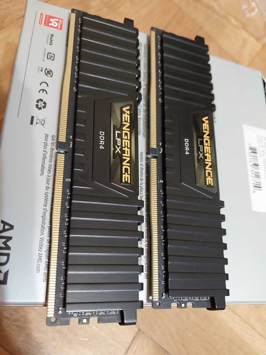 16GB 3600Mhz, 3200Mhz, CL16, DDR4 - Corsair, Thermaltake, Patriot