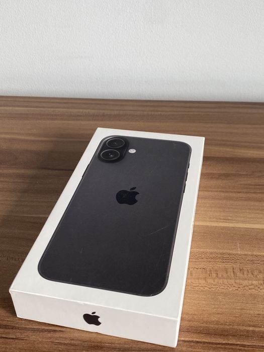 iPhone 16 Plus, 128 GB, Black, Sigilat, Cod produs: 4306