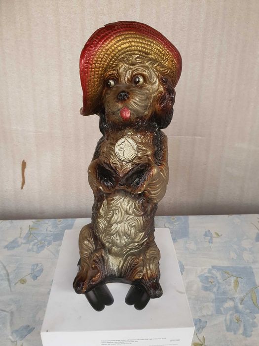 Статуэтка копилка собака