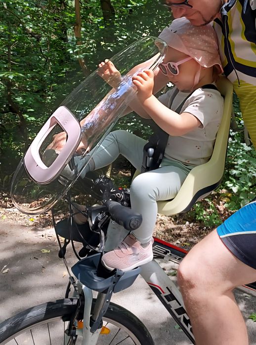 scaun Bobike Go mini bej + paravan de vant