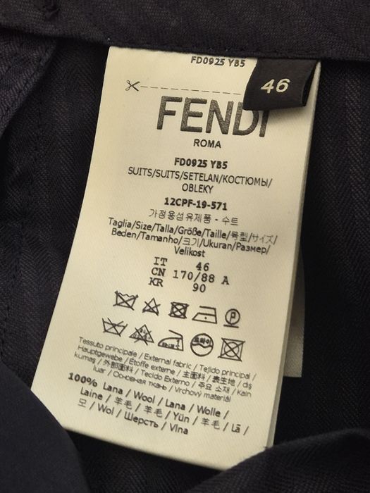 Fendi, мъжки оригинален костюм