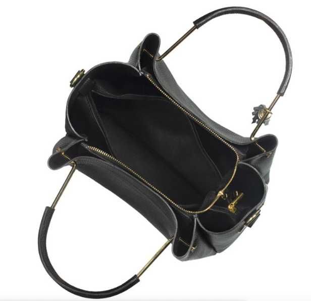 Geanta dama - piele naturala - alba - noua