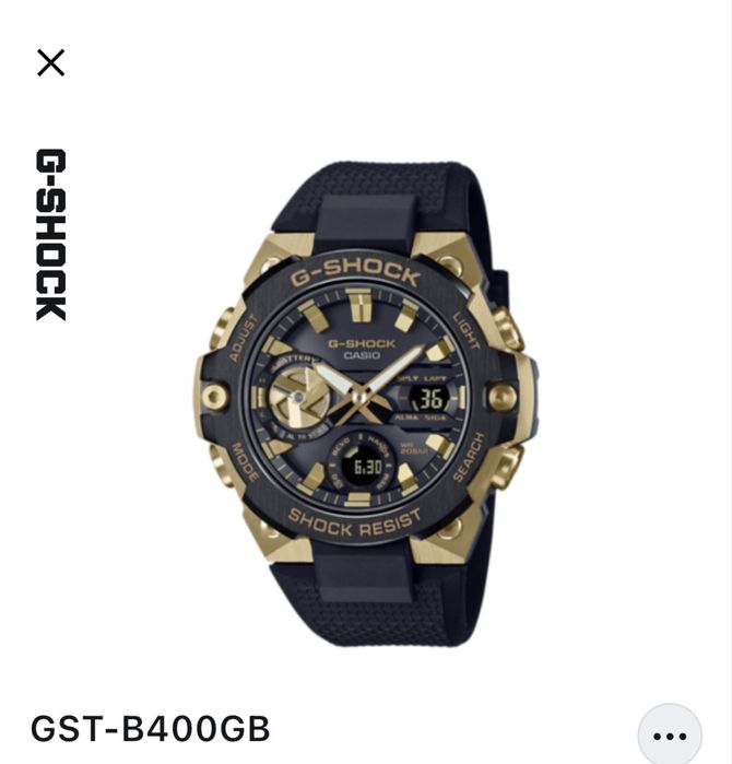 Casio gshock gst-b400