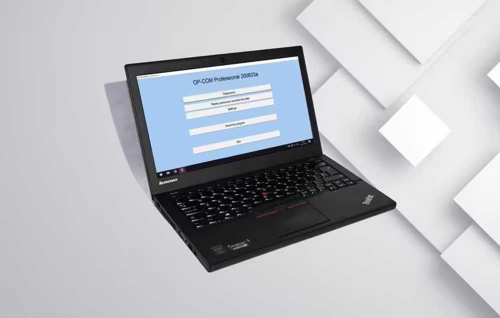 Lenovo ThinkPad 8GB , i5, 256SSD + OP-COM 2020 USB V2