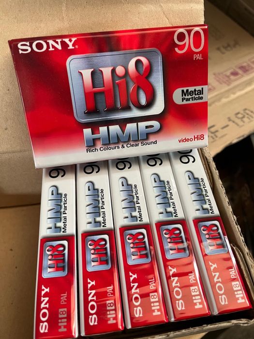 Casete video Sonu Hi8 sigilate