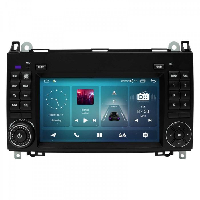 7-инчова Android Mercedes A W169 B W245 Vito Viano Sprinter VW Crafter + CarPlay + Подарък камера