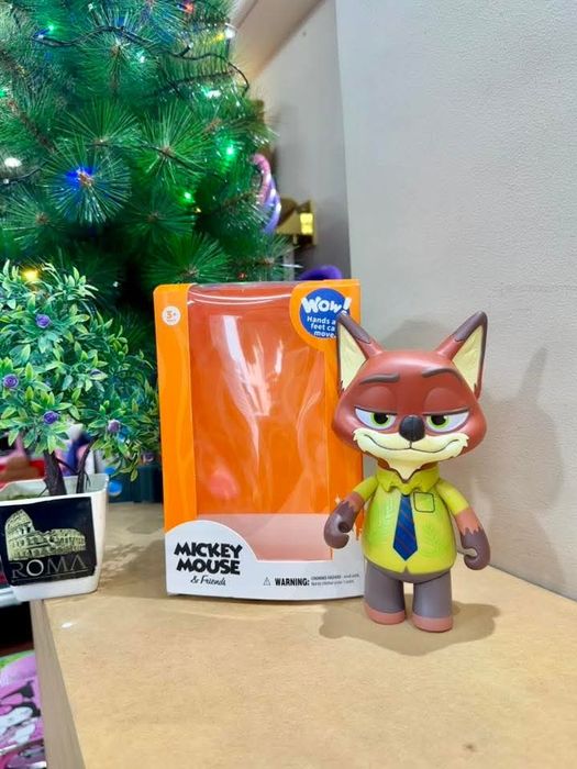 Set 2 figurine, jucării Zootopia, Nick și  Judy