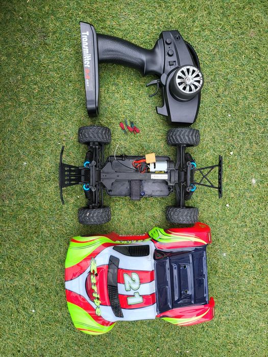 Количка с дистанционно HSP 1/18 4x4 с батерия и зарядно RC