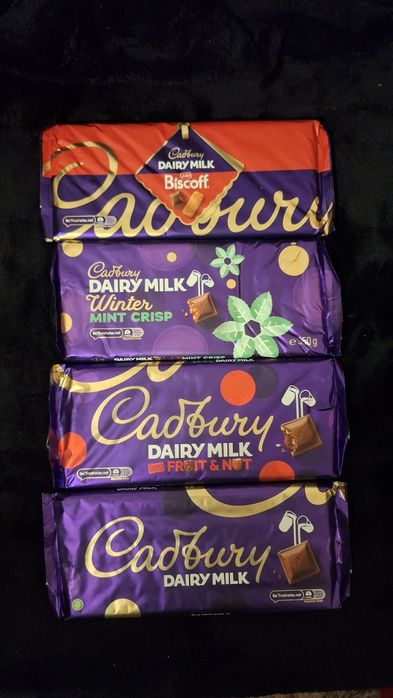 Ciocolată Cadbury ,Lindt,Aero  si M &M 's