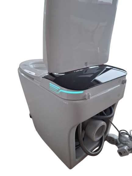 Vas WC SMART - capac automat, masaj, incalzire, led NEGRU/ALB