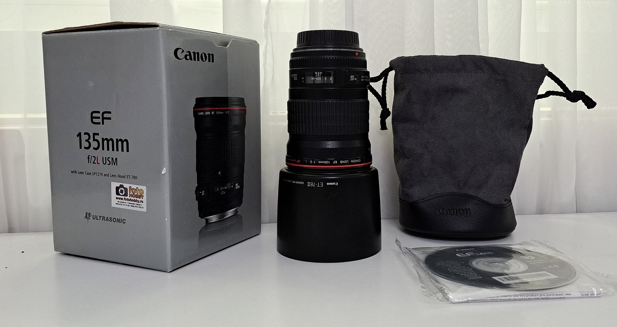 Canon EF 135㎜　F2 L ULTRASONIC Canon EF 135mm f/2L USM - Lenses - Camera & Photo lenses