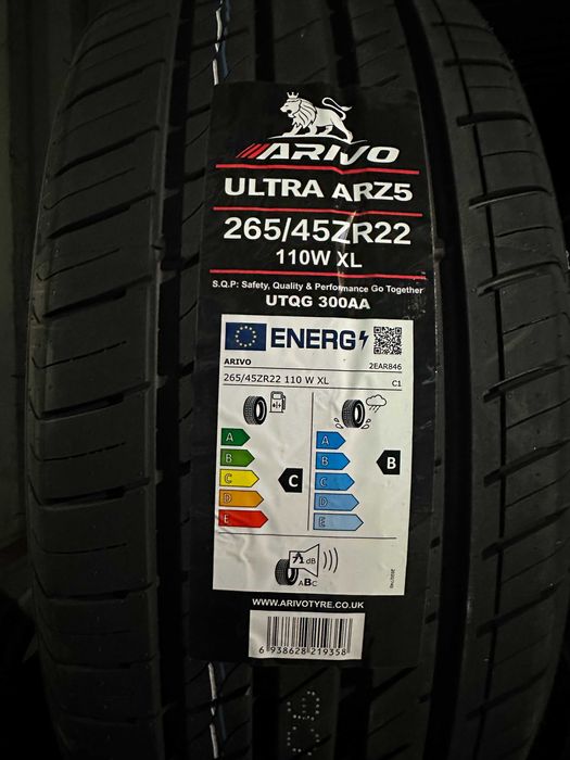 Нови летни гуми ARIVO ULTRA ARZ5 265/45R22 110W XL НОВ DOT